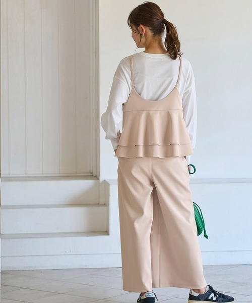 BELLUNA PLUS（ベルーナプラス） サロペット オーバーオール バック