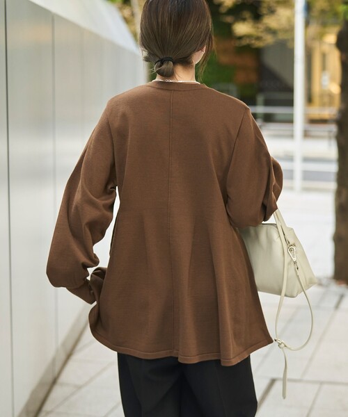 RONEL ニット セーター 「再入荷・新色登場」RONEL ハイゲージペプラム