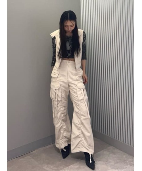 LAGUA GEM（ラグアジェム） スラックス パンツ CORDUROY LOOSEY パンツ