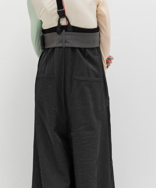 AULA AILA（アウラ アイラ） サロペット オーバーオール サスペンダー