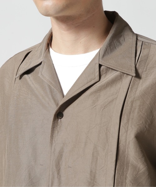 GARDEN TOKYO シャツ IRENISA/イレニサ/OPEN COLLAR CUTTING SHIRT