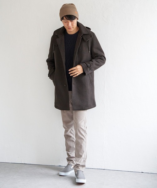 IKKA LOUNGE ステンカラーコート コート 「雑誌MonoMax12月号掲載