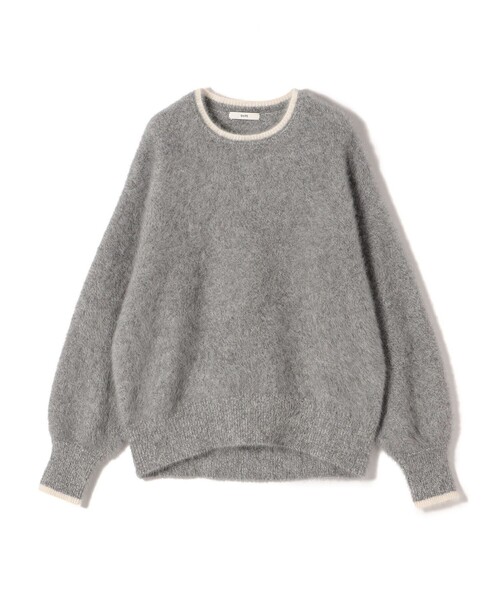 SHIPS（シップス） ニット セーター 杢 フォックス カシミヤ クルー