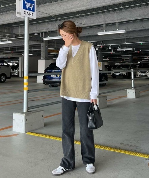 I-SOOK（アイスー） ジーンズ デニム デニムパンツ ストレートブラック