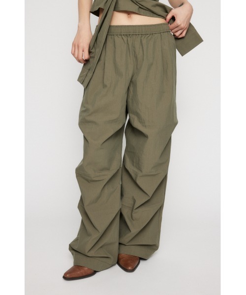 LAGUA GEM（ラグアジェム） パンツ EASY PARACHUTE パンツ レディース