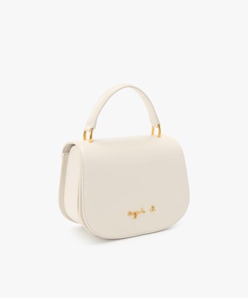 agnes b.（アニエスベー） ハンドバッグ レザー 2wayショルダーバッグ