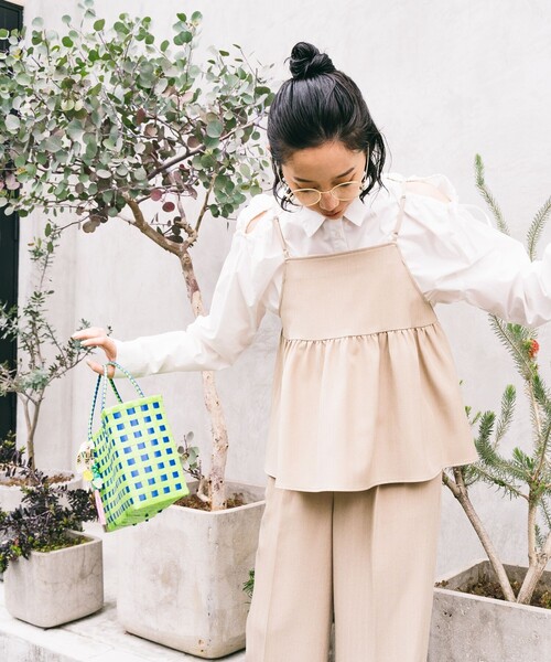 FREAK'S STORE（フリークスストア） パンツ リネンタッチ キャミ