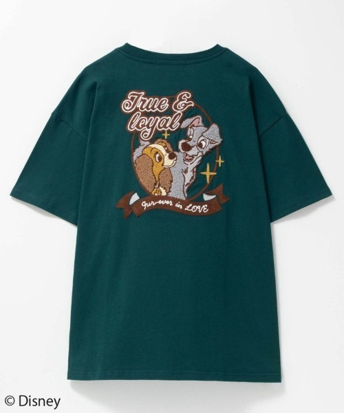 Disney（ディズニー） tシャツ わんわん物語 レディー＆トランプ