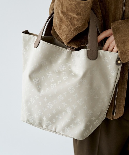 russet（ラシット） トートバッグ ナイロンジャガード2WAYミニトート