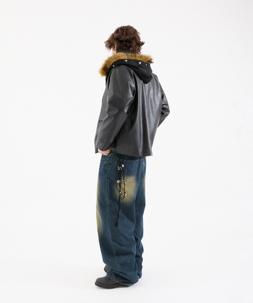 FTW パーカー FRONT LOGO ZIP UP FUR HOODIE レディース メンズ