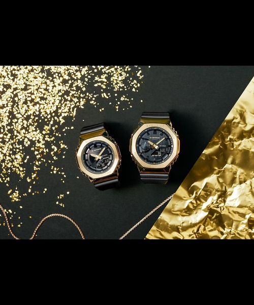 G-SHOCK 腕時計 2100シリーズ / メタルベゼル GM-S2100GB-1AJF