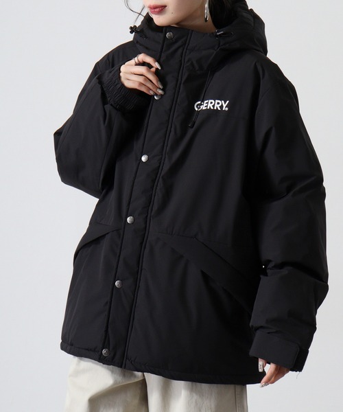 GERRY（ジェリー） ブルゾン アウター 撥水 フーテッド パディング