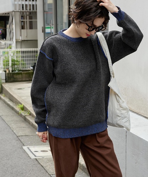 MONO-MART（モノマート） ニット セーター 「マシンウォッシャブル