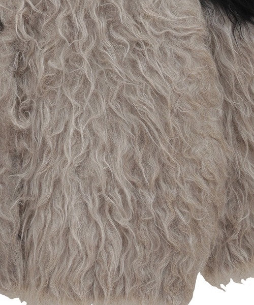 CLANE（クラネ） カーディガン 「CLANE/クラネ」BI COLOR SHAGGY KNIT