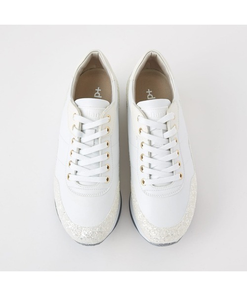 diana（プラスダイアナ） スニーカー グリッター 厚底クラシック