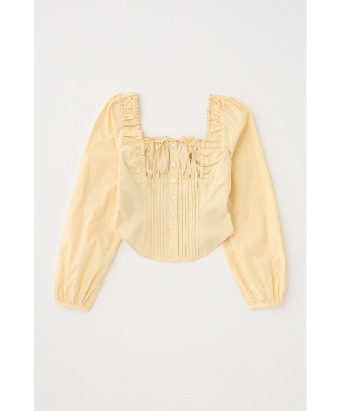 MOUSSY（マウジー） ブラウス シャツ PUFF SLEEVE CORSET FIT ブラウス