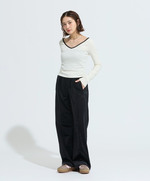 adidas（アディダス） スウェットパンツ ジャージ アディカラー ベロア