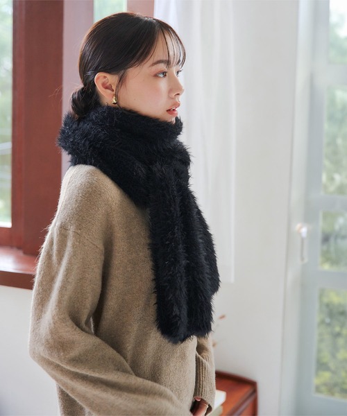 KOBE LETTUCE（神戸レタス） マフラー ストール ニットシャギー