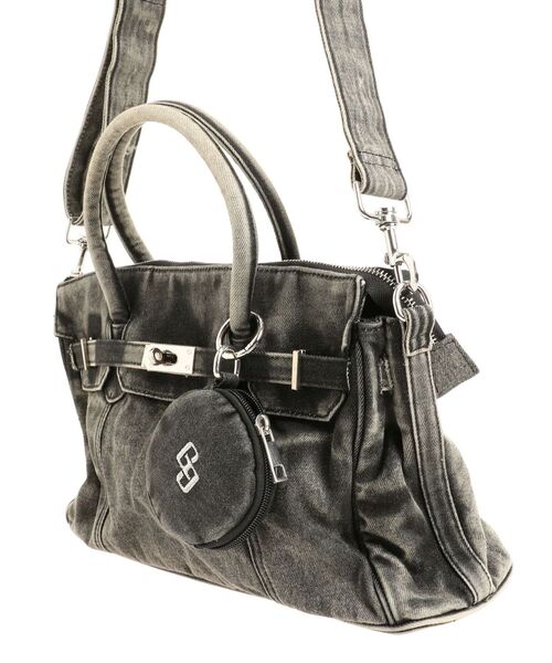 GYDA（ジェイダ） ハンドバッグ vintage like denim BAG : ZOZOTOWN