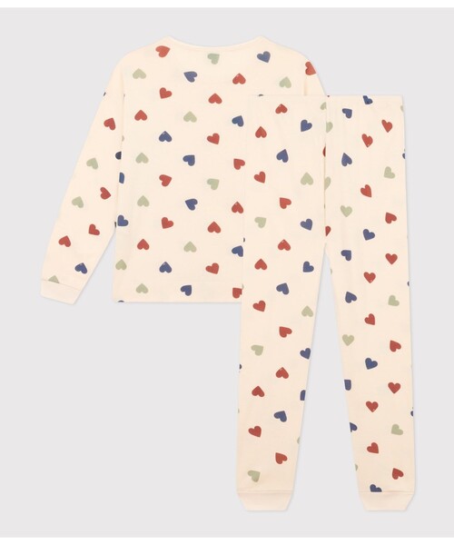 PETIT BATEAU（プチバトー） パジャマ ルームウェア プリント長袖