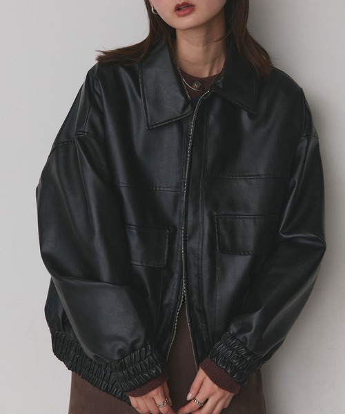 ad thie（アドティエ） レザージャケット ライダース ヴィンテージ