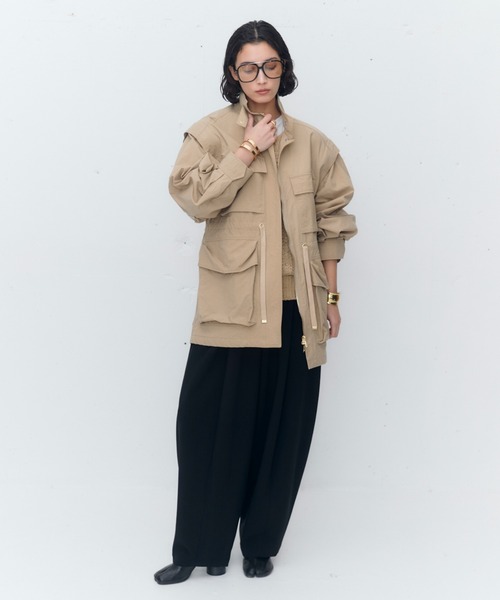 Curensology（カレンソロジー） ブルゾン アウター /ミリタリー2WAY