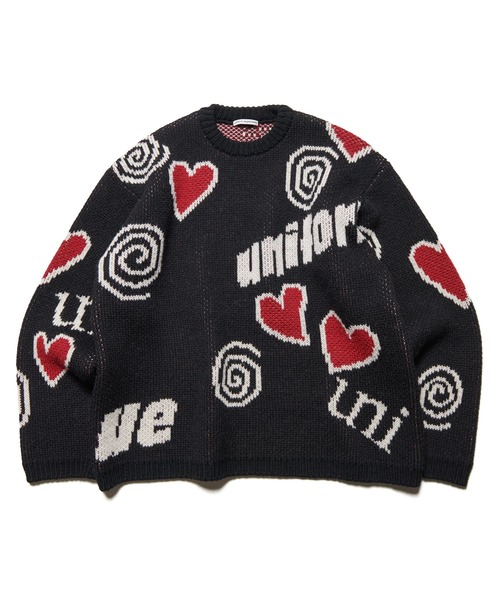 uniform experiment セーター ニット LOW-GAUGE INSPIRATION KNIT