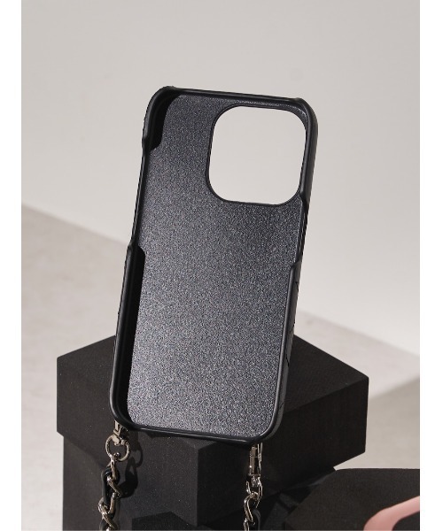 Darich（ダーリッチ） スマホケース ストーンロゴキルティングiPhone