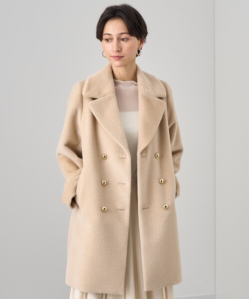 ANAYI（アナイ） ピーコート pコート アルパカシャギーピーコート