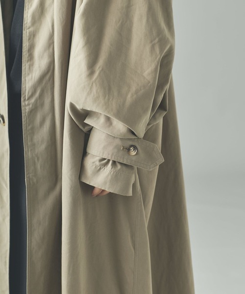 Curensology（カレンソロジー） トレンチコート コート /ピーチ