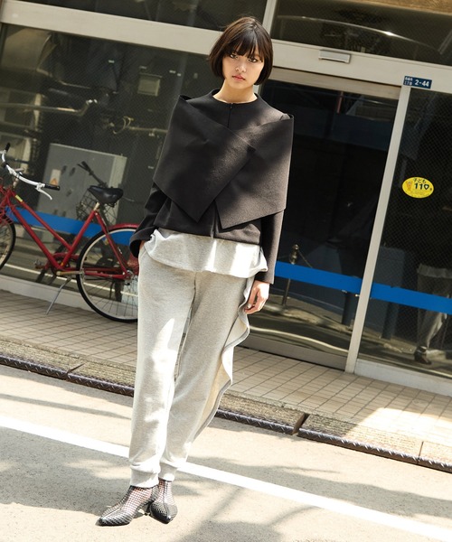 AVIE（アビィ） スウェットパンツ ジャージ フリルデザインスウェット