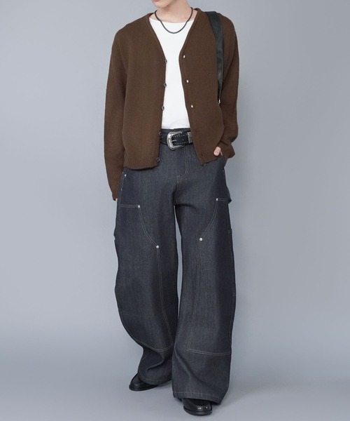 SPINNS（スピンズ） カーディガン 短丈モヘアニットカーディガン