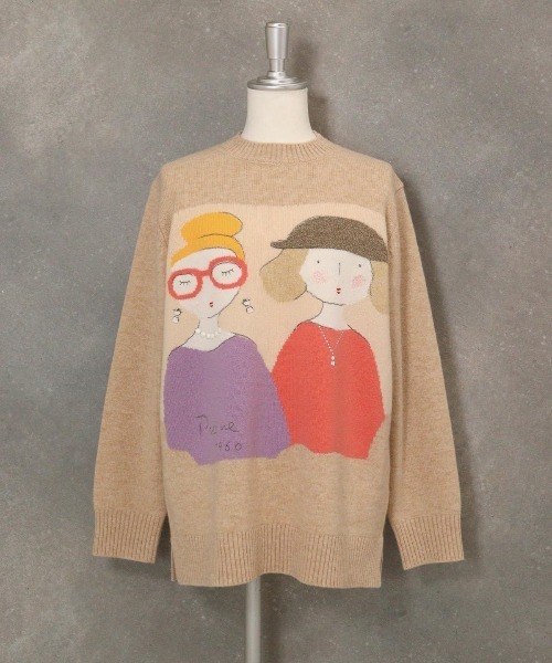 STUDIO PICONE（スタジオピッコーネ） ニット セーター ウール100％BIG