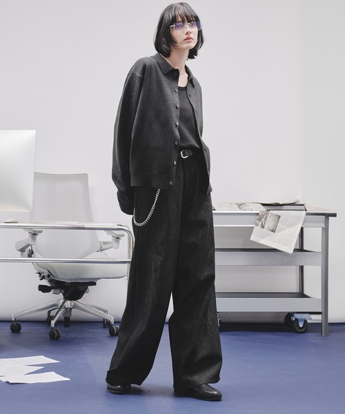 selle glant（セレグランテ） シャツ BASIC HIGH GAUGE KNIT SHIRT