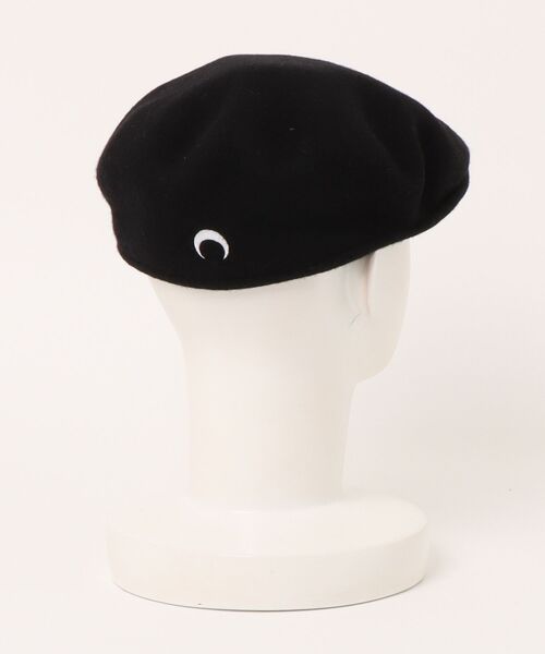 MARINE SERRE（マリーンセル） 帽子 ベレー帽 MOON LOGO FELTED WOOL