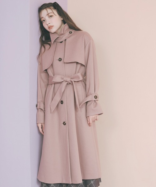 REDYAZEL（レディアゼル） ステンカラーコート SMALL ピンク