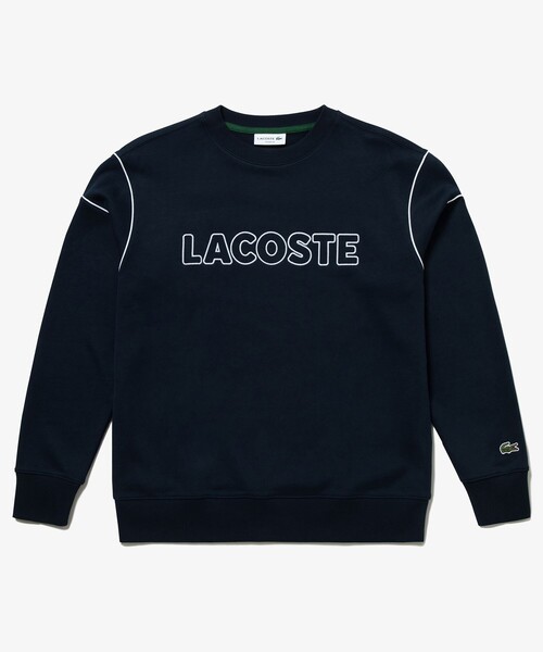 LACOSTE（ラコステ） トレーナー スウェット アウトラインネーム