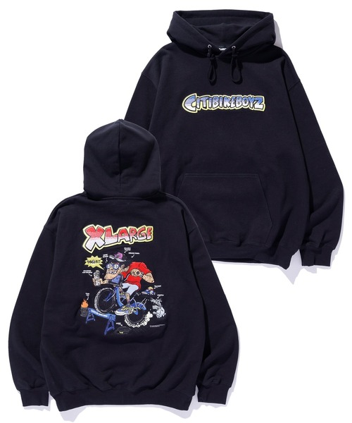 XLARGE（エクストラ ラージ） パーカー XLARGE×Citibikeboyz HOODED