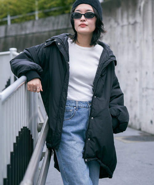 VENCE EXCHANGE ダウンコート ダウンジャケット ミドル丈中綿