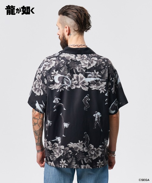glamb（グラム） シャツ Mad Dog Aloha Shirt / マッドドッグアロハ