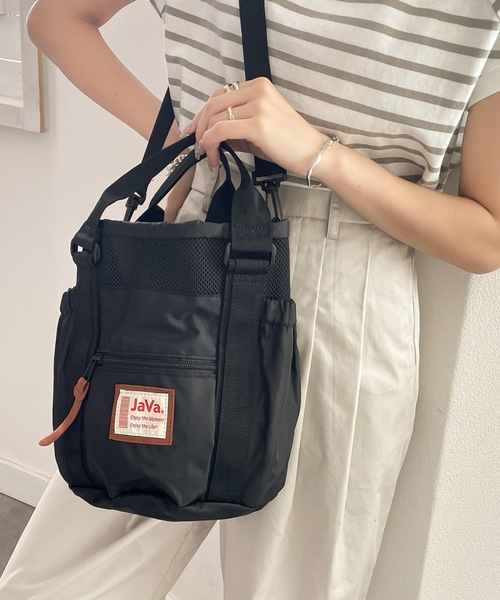 Java ショルダーバッグ バッグ 「JaVaジャバ 別注」ころんと可愛い