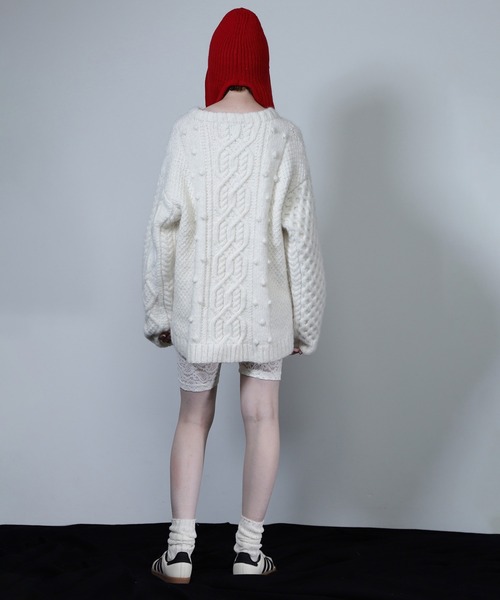 ROSE BUD（ローズバッド） ニット セーター ハンドメイドネパール