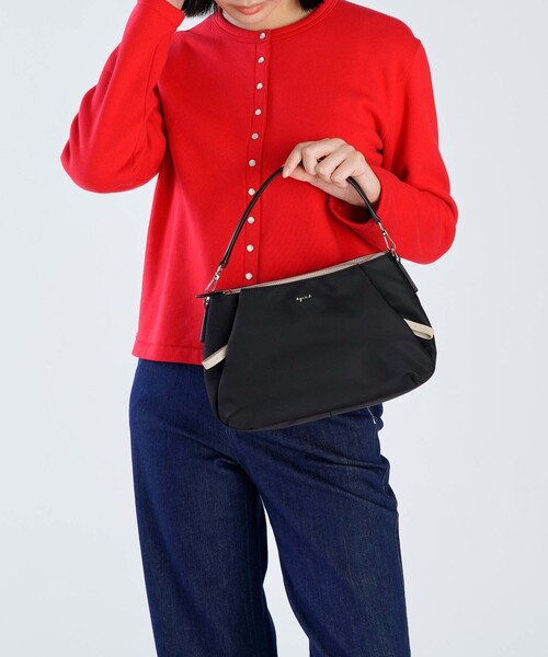 agnes b.（アニエスベー） ショルダーバッグ バッグ ナイロン 2way