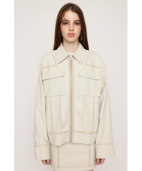 SLY（スライ） レザージャケット ライダース KERSEY INSIDE OUT OVER