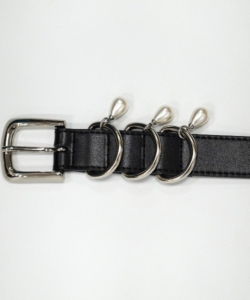 JOSE MOON（ジョゼムーン） ベルト D BELT with PEARL/ディーベルト