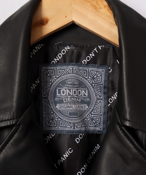 London Denim（ロンドンデニム） 革ジャン ライダース London Denim