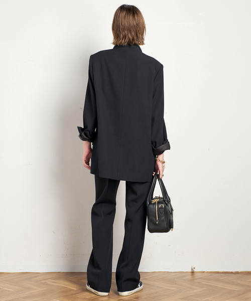 EVERYDAY I LIKE. スラックス パンツ *Essential フレアパンツ