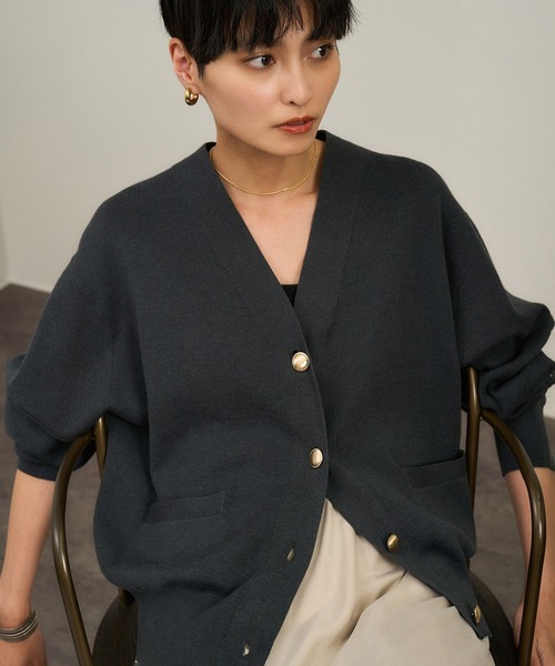 SALON adam et rope'（サロン アダム エ ロペ） カーディガン 「WEB