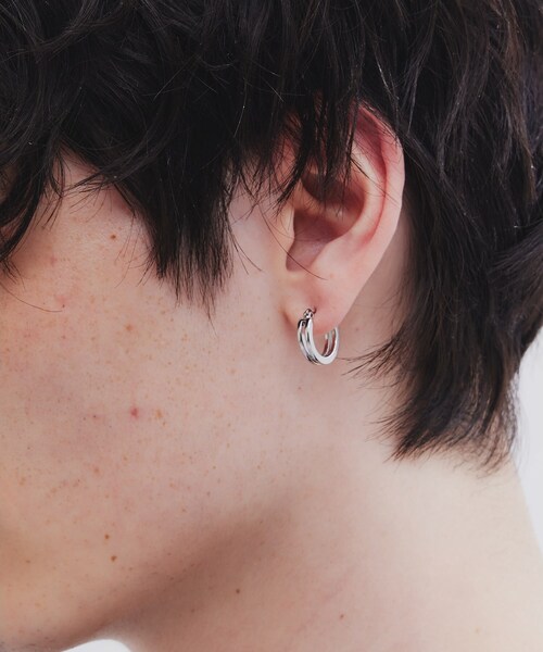 tk.TAKEO KIKUCHI（ティーケータケオキクチ） ピアス アソートフープ