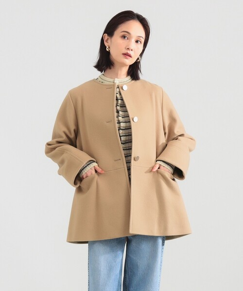 Demi-Luxe BEAMS（デミルクス ビームス） ノーカラーコート コート